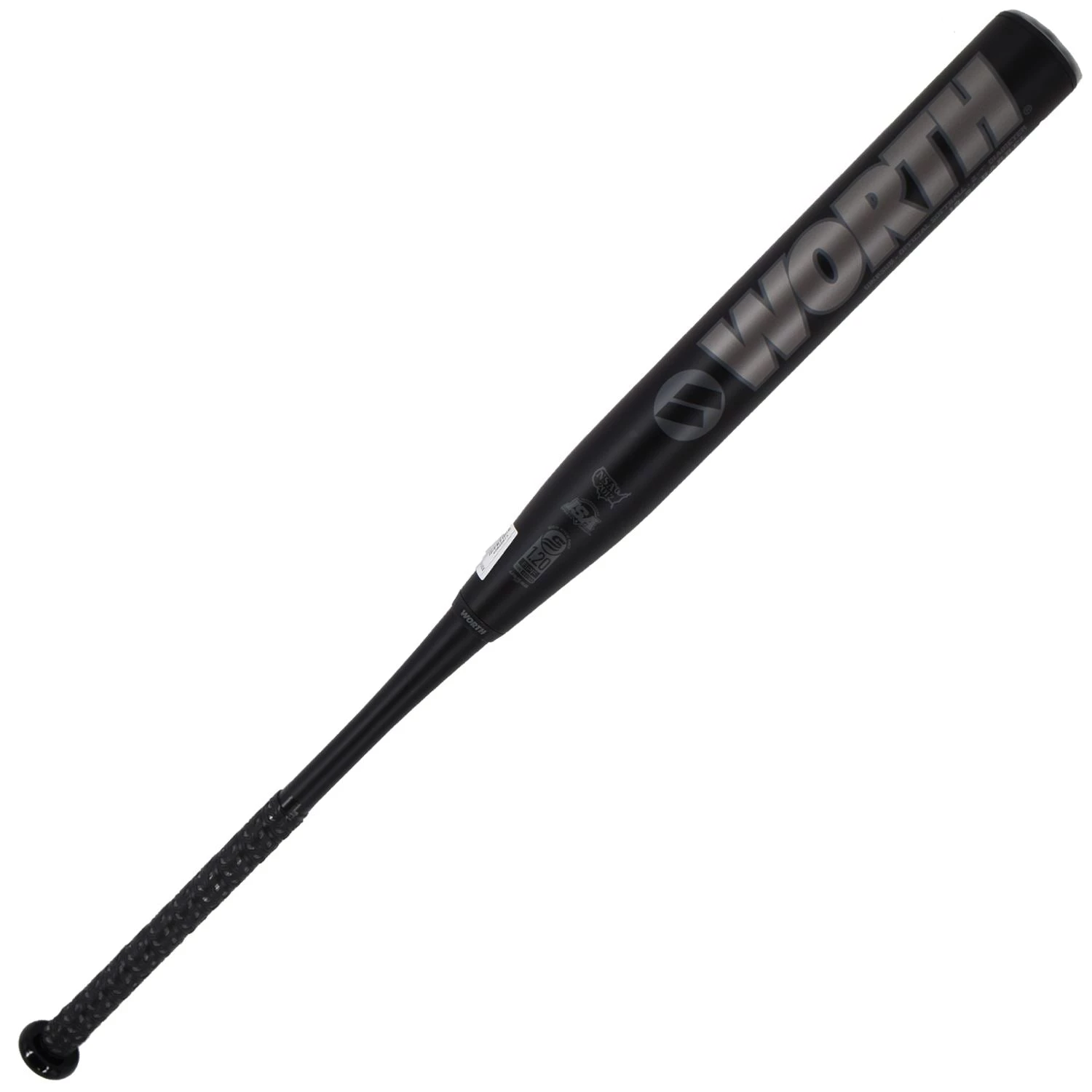 Smash It Sports 2022 Worth KRECHER XL Blackout 2pc 13.5" Barrel USSSA Slowpitch Softball Bat WKRSUB - Image 2