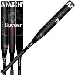 Smash It Sports 2022 Anarchy Budweiser Select – Collectors Edition – 2PC - 12"- .5oz End Load - USA/ASA Slowpitch Softball Bat A22ABDSB212-2 (Black)