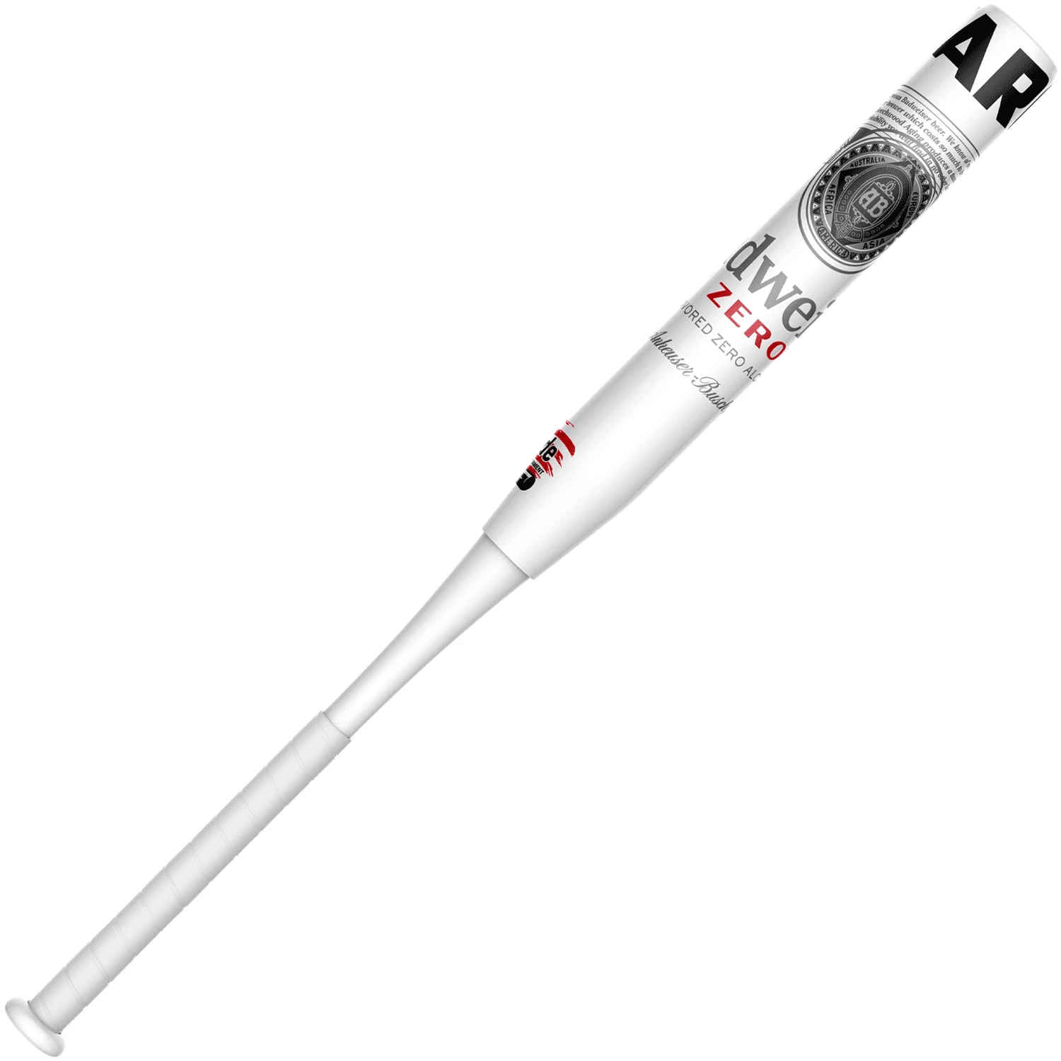 Smash It Sports 2022 Anarchy Budweiser Select β Collectors Edition β 2PC - 12"- 1oz End Load - USA/ASA Slowpitch Softball Bat A22ABDSW212-1 (White) - Image 2