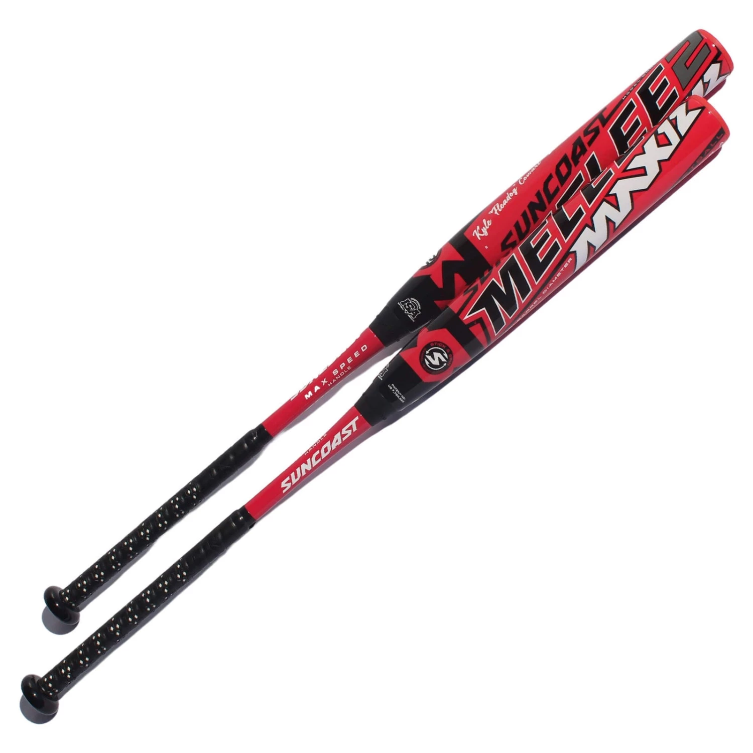 Smash It Sports 2022 Suncoast Melee Max 2 End Loaded 12" 2-Piece SSUSA Senior Slowpitch Softball Bat - SMM2SE12