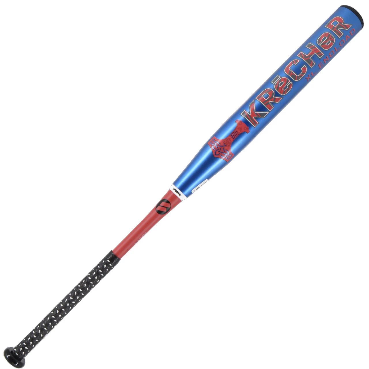 Smash It Sports 2022 Worth KRECHER XL Americana 2pc 13.5" Barrel ASA/USA Slowpitch Softball Bat WRHSAB