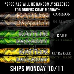 Smash It Sports 2021 Anarchy Rattler 2PC 13″ 1/2oz ASA/USA Slowpitch Softball Bat (ONLY REGULAR LEFT, NO SPECIALS)