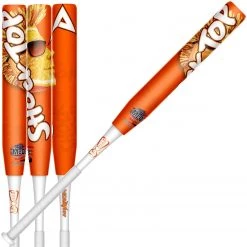 Smash It Sports 2022 Anarchy Shock Top – Collectors Edition – 2PC - 13"- .5oz End Load - USA/ASA Slowpitch Softball Bat A22ASKTW213-2 (White)
